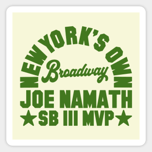 New York's Own Broadway Joe Magnet